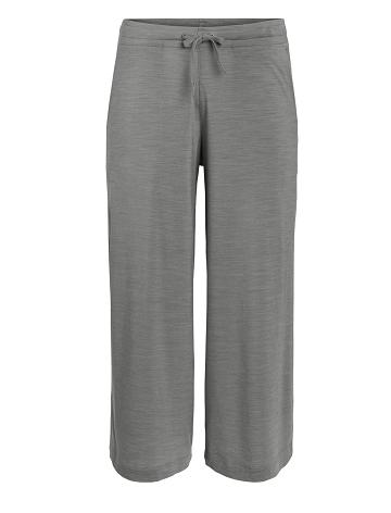 Women's Icebreaker Cool-Lite™ Merino Yanni Culotte Pants Monsoon Heather | CA 1432FDNM